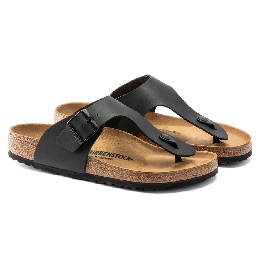 Women Birkenstock | Ramses Bs' Unisex Sandal - Black