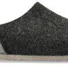 Men Mephisto | Mephisto Paddi Sandal/Clog For Men - Grey - Felt