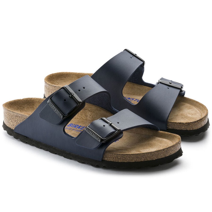 Men Birkenstock | Arizona Bs' Men'S Sandal - Blue