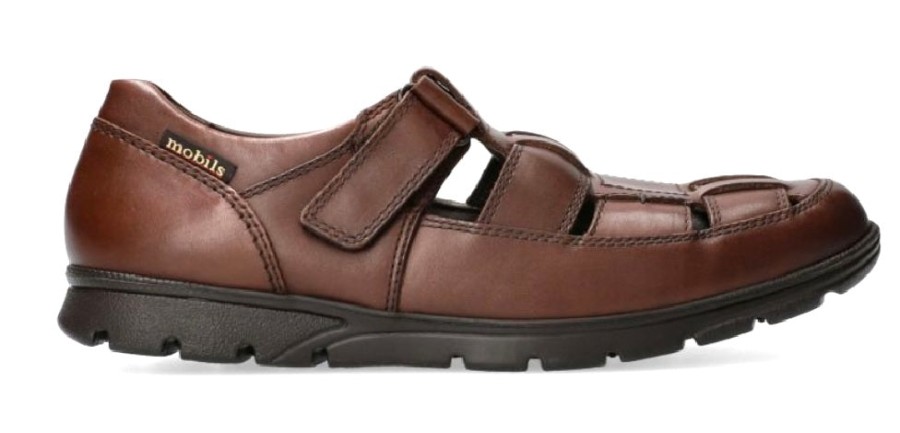 Men Mephisto | Kenneth' Men'S Ergonomic Wide Fit (H) Sandal - Mobils By Mephisto