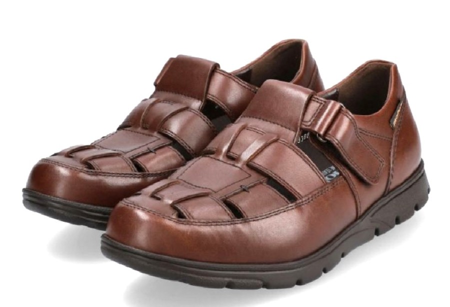 Men Mephisto | Kenneth' Men'S Ergonomic Wide Fit (H) Sandal - Mobils By Mephisto