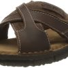 Men Ara | Ara Fabius 11-18402-04 Men'S Sandal - Brown Leather