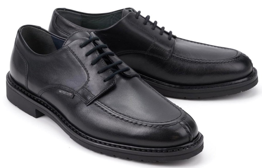 Men Mephisto | Phoebus' Men'S Goodyear Handmade Smart City Lace-Up Shoe - Mephisto