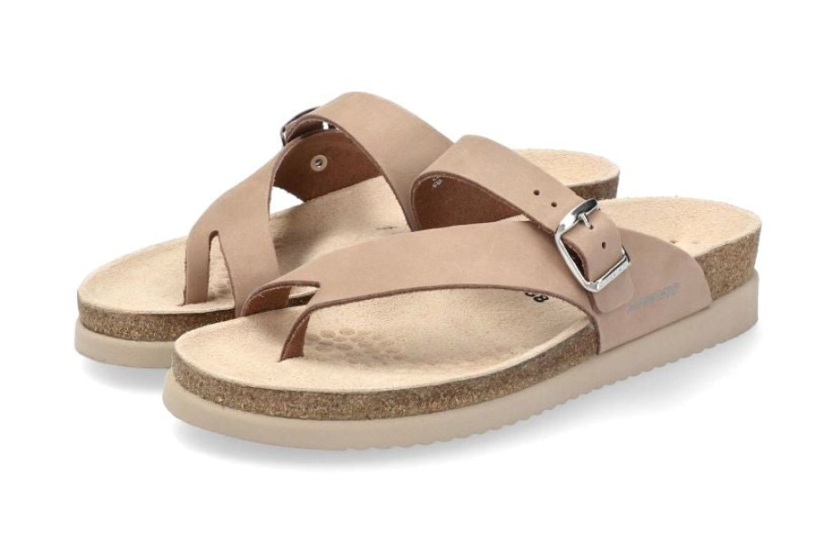 Women Mephisto | Helen' Women'S Thong Sandal - Taupe