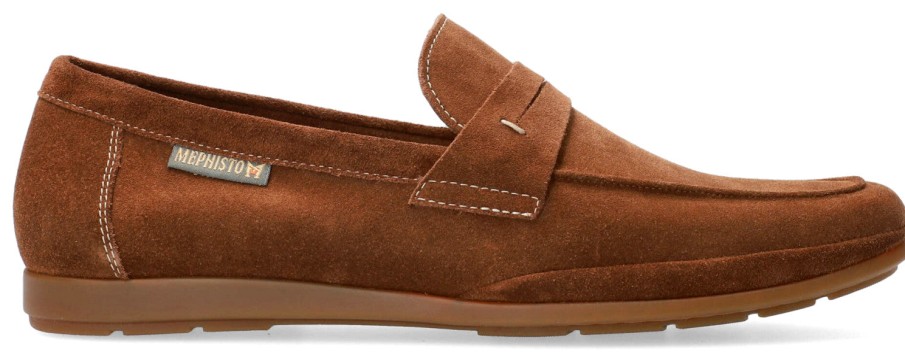 Men Mephisto | Alexis' Men'S Mocassin - Brown