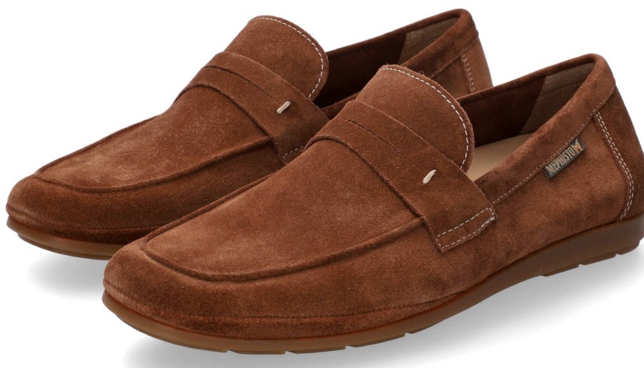 Men Mephisto | Alexis' Men'S Mocassin - Brown