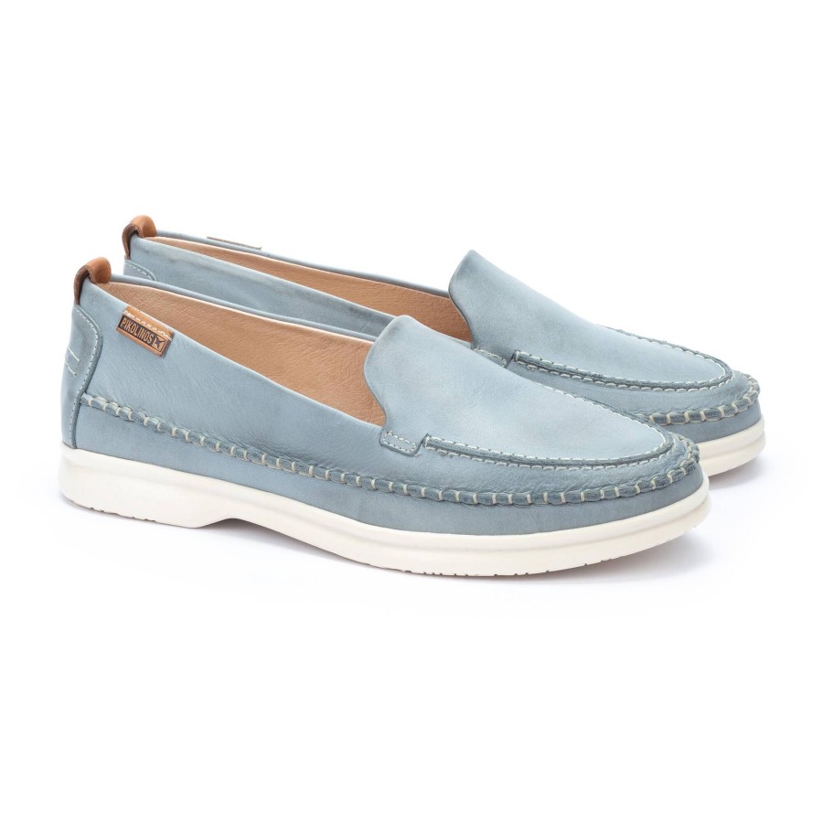 Women Pikolinos | Gandia' Women'S Loafer - Blue