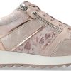 Women Mephisto | Mephisto Toscana Sneaker For Women Leather Mix - Nude (Pink)