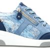 Women Mephisto | Mobils By Mephisto Trudie Women Sneakers - Wide Fit - Denim