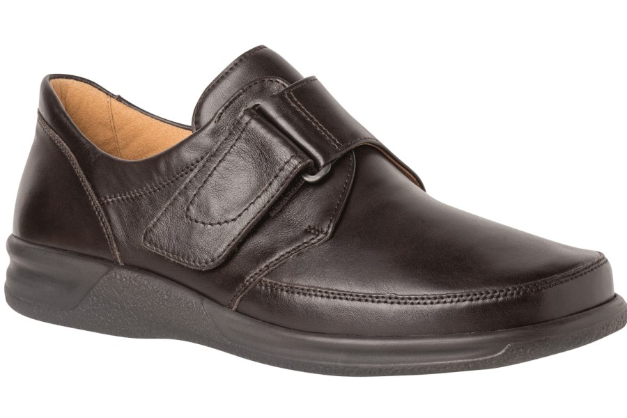 Men Ganter | Kurt' Men'S Very Wide (K)Velcro Shoe - Ganter