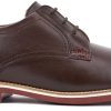 Men Mephisto | Mephisto Orlando Dark Brown Leather Lace Shoe