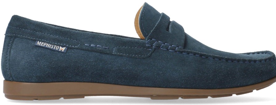 Men Mephisto | Alyon' Men'S Mocassin Suede - Mephisto