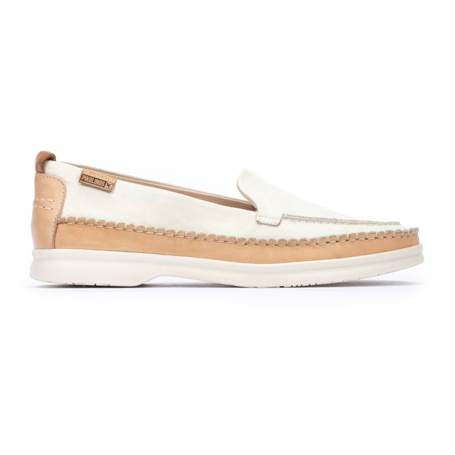 Women Pikolinos | Gandia' Women'S Loafer - Off White