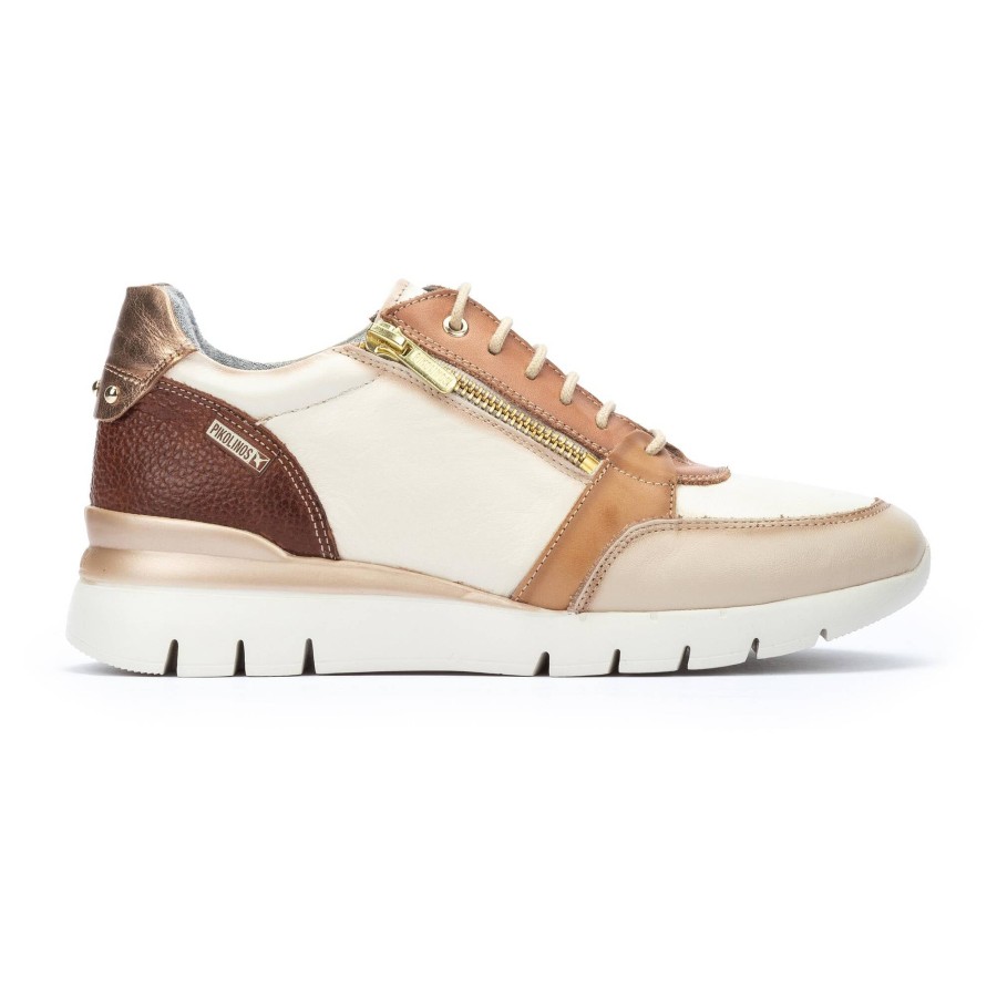 Women Pikolinos | Cantabria' Women'S Sneaker - Off White