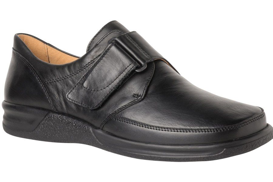 Men Ganter | Kurt' Men'S Very Wide (K)Velcro Shoe - Ganter