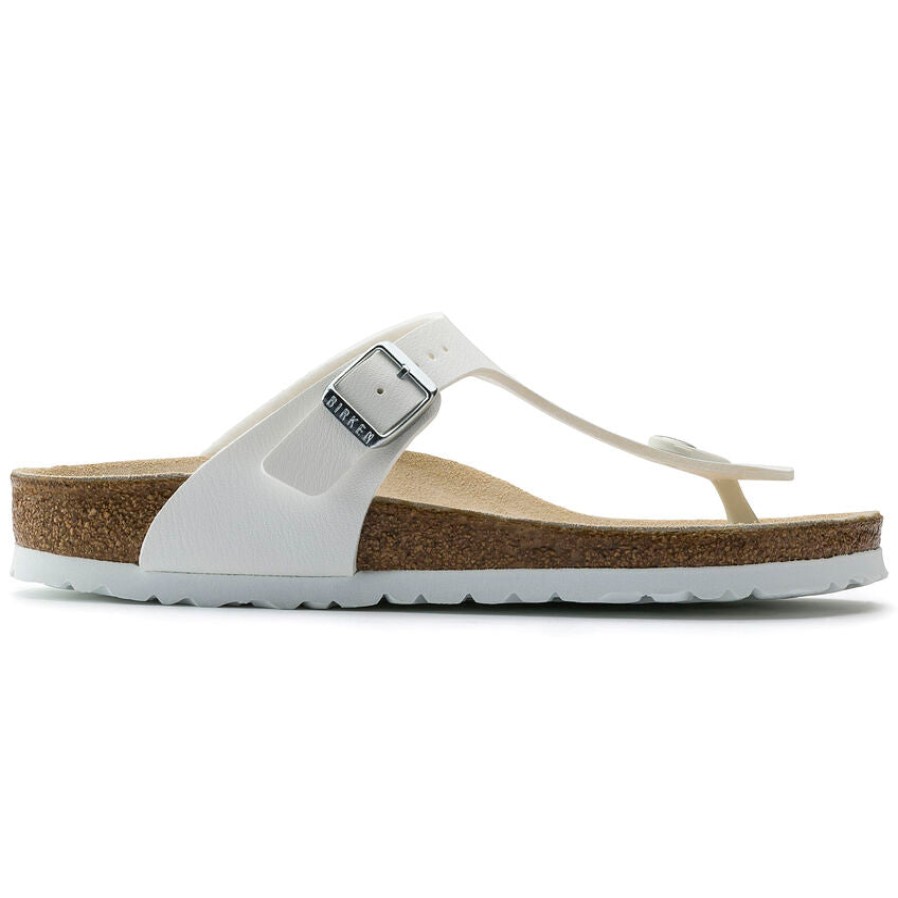 Women Birkenstock | Gizeh Bs' Women'S Sandal - White