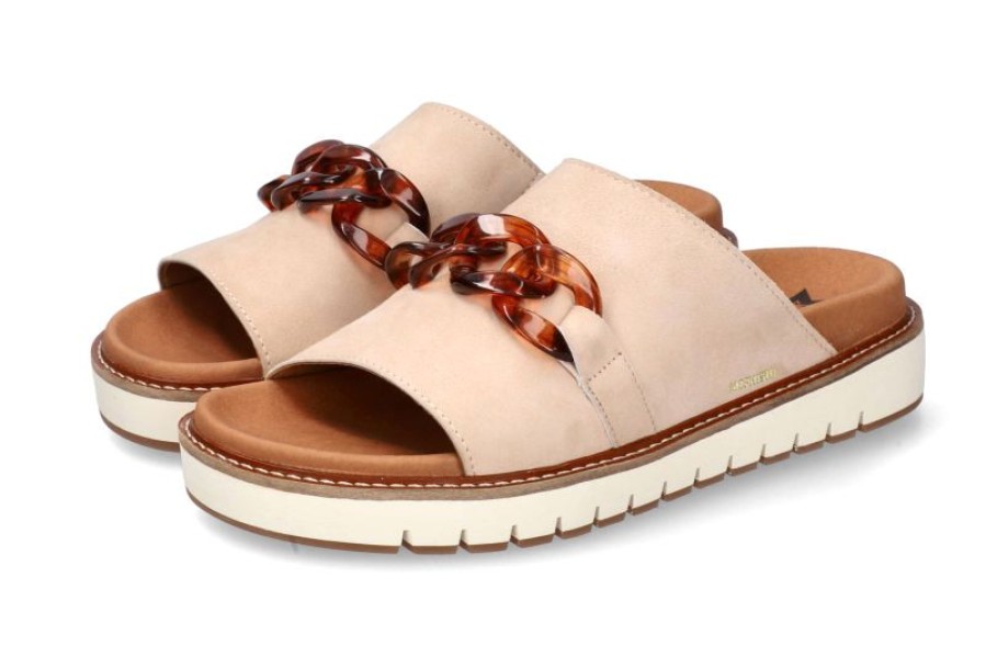 Women Mephisto | Beverley' Women'S Slides - Beige