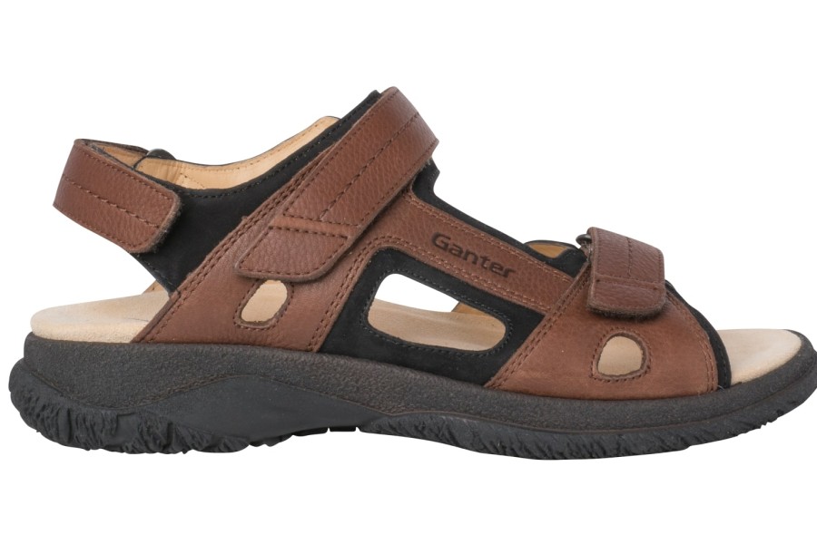 Men Ganter | Giovanni' Men'S Sandal With Removable Insole - Ganter