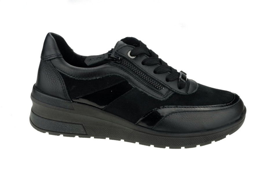 Women Ara | Neapel Tron' Women'S Sneaker - Black