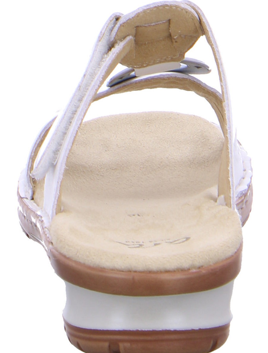 Women Ara | Ara 12-27233-76 Women'S Sandal - White Leather