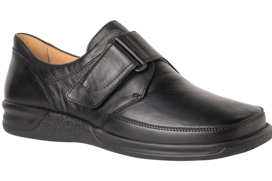 Men Ganter | Kurt' Men'S Very Wide (K)Velcro Shoe - Ganter