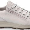 Women Mephisto | Mephisto Vally Leather Lace-Up Shoe For Women - White