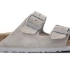 Men Birkenstock | Arizona Bs' Unisex Sandal - Grey