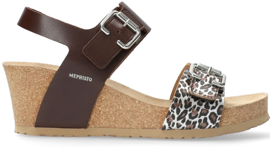 Women Mephisto | Mephisto Lissandra Women'S Sandal Smooth Leather- Brown