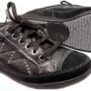 Women Mephisto | Allrounder By Mephisto Gianna Black Leather Women Laceshoes