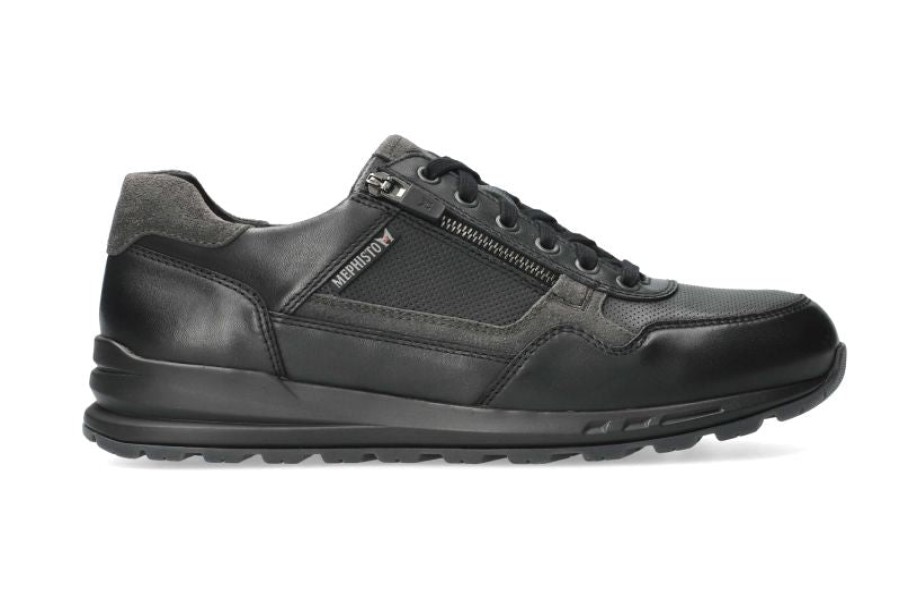 Men Mephisto | Bradley' Men'S Sneaker - Black