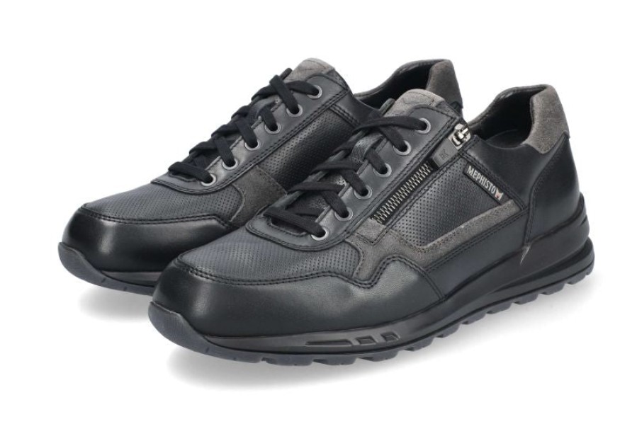 Men Mephisto | Bradley' Men'S Sneaker - Black