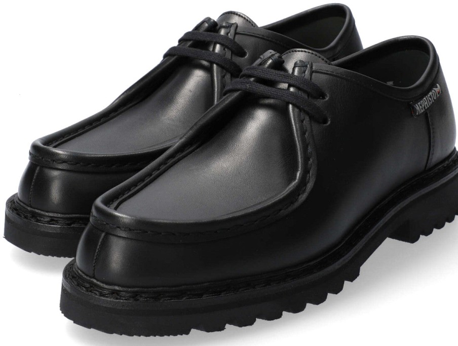 Men Mephisto | Peppo' Men'S Lace-Up Shoe