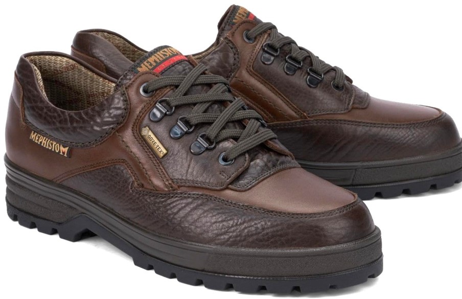 Men Mephisto | Barracuda' Men'S Waterproof Lace-Up Shoe - Mephisto