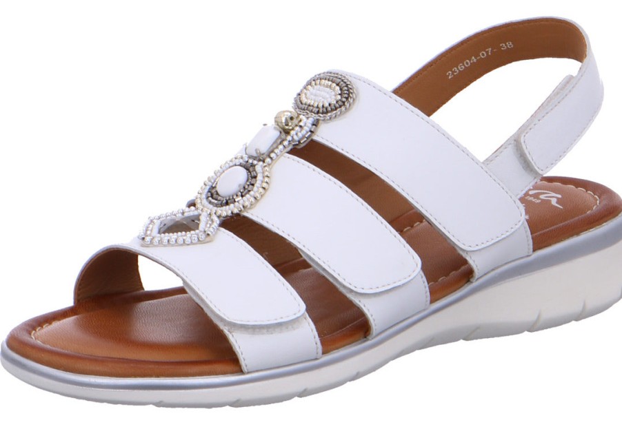 Women Ara | Ara 12-23604-07 Women'S Sandal - White