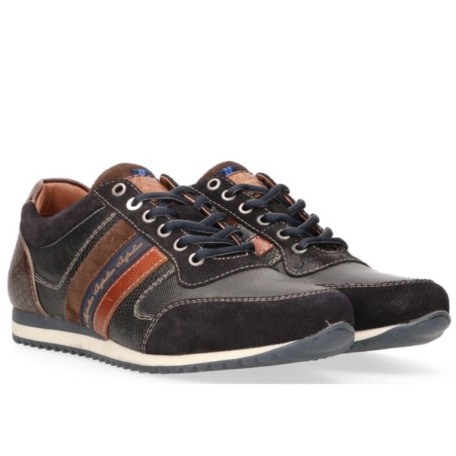 Men Australian | Camaro' Men'S Sneaker - Blue Combi